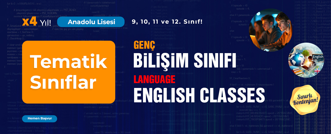 Tematik Sınıflar 2025